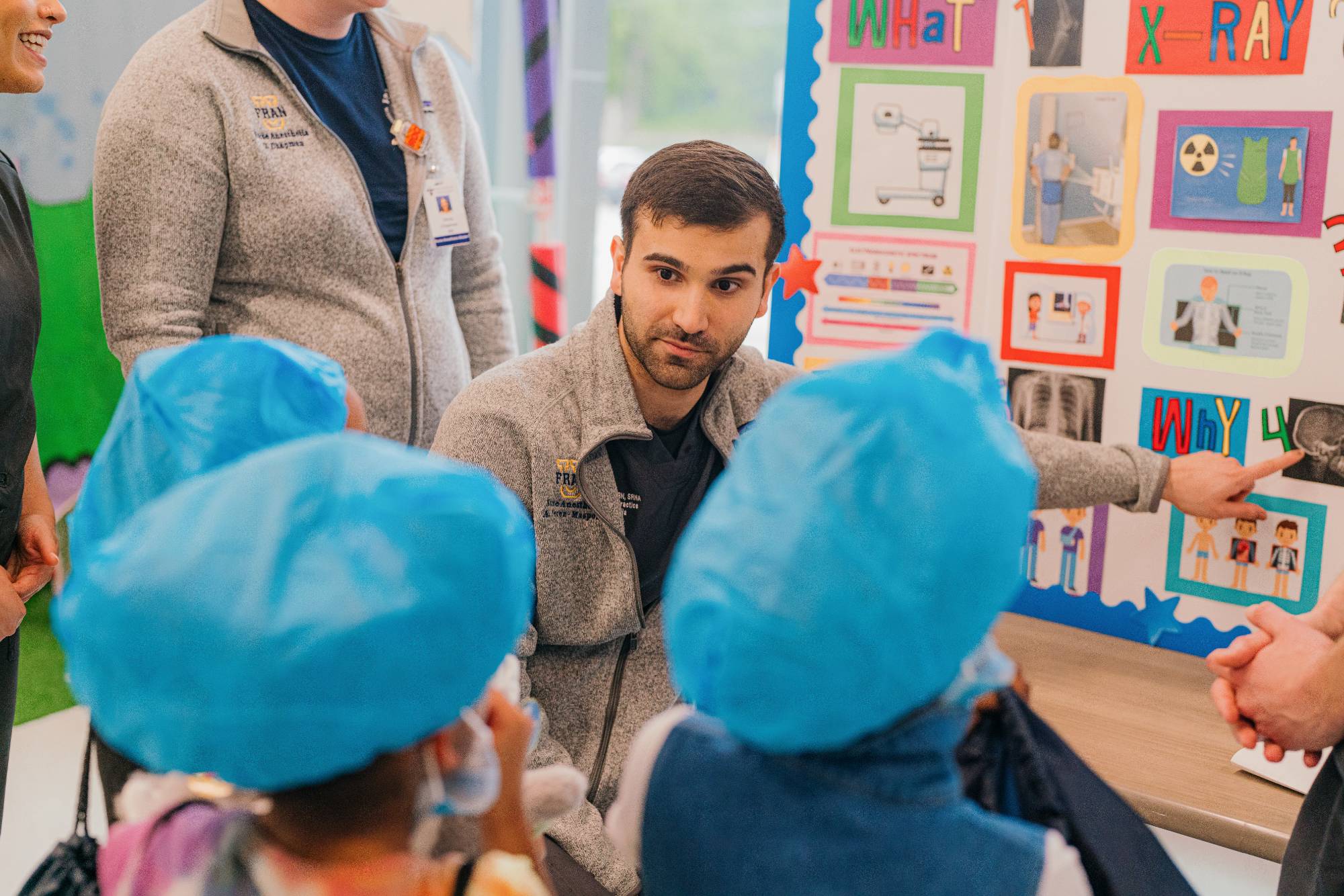 Service learning little wolves clinic