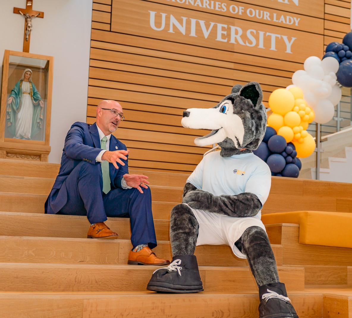 Dr. Bellar and Wally