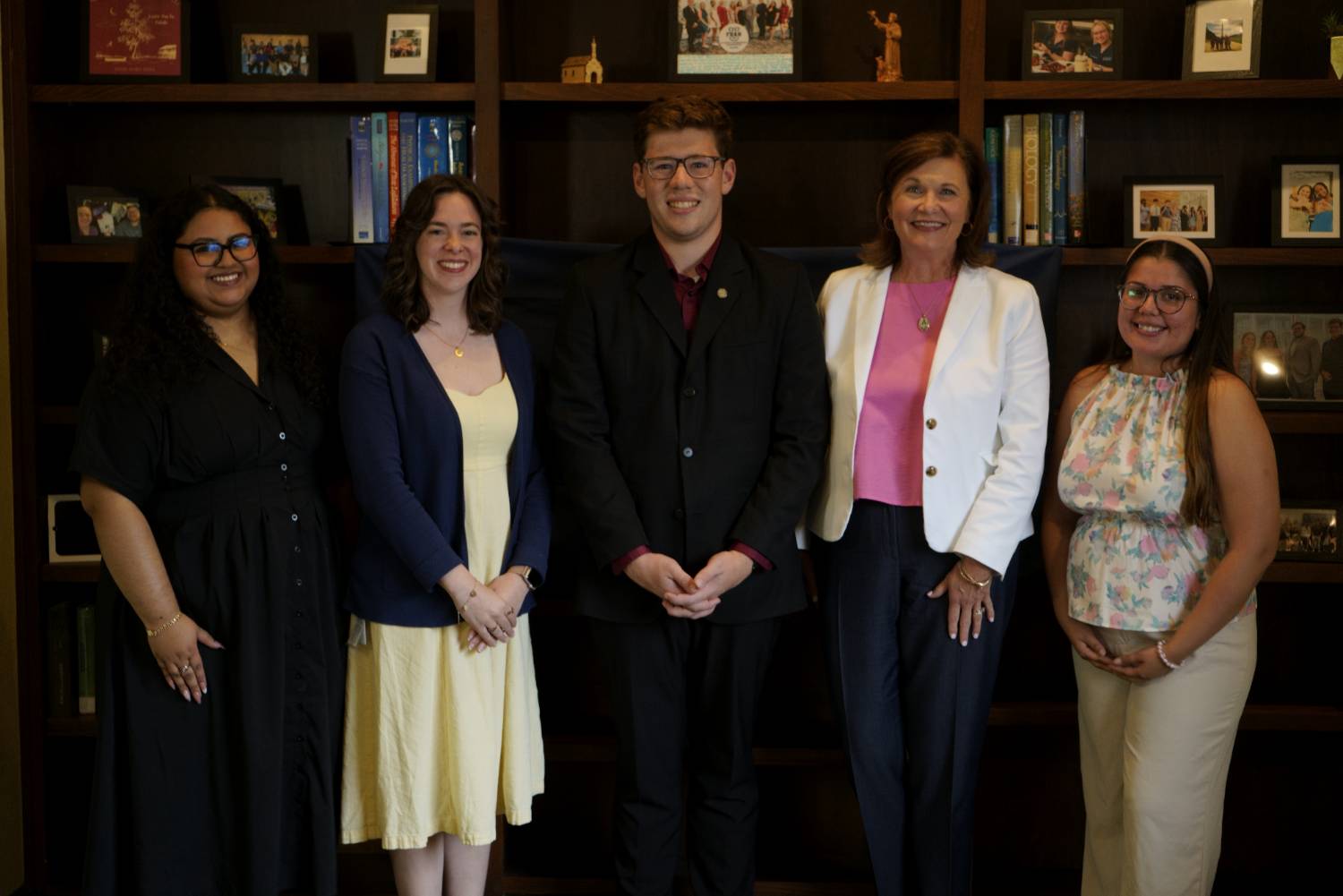 students and staff members